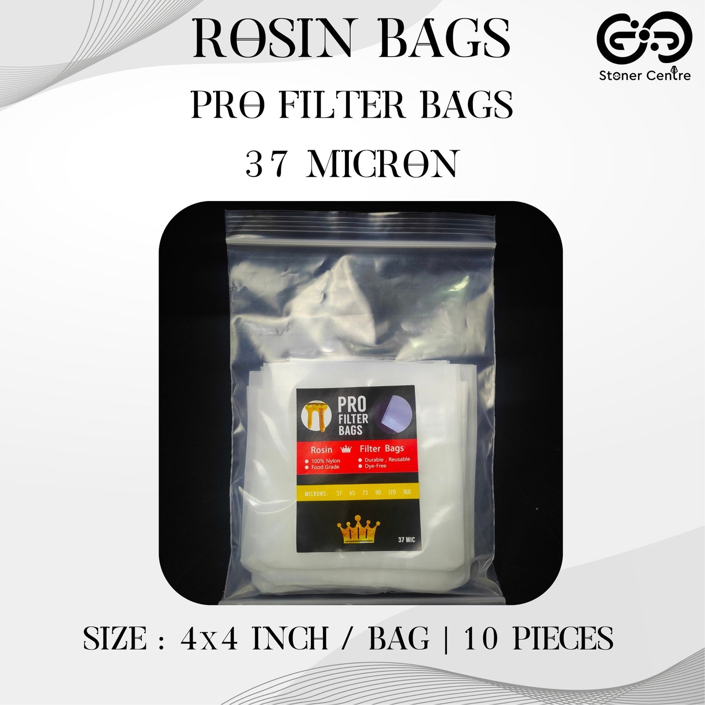 ROSIN BAGS | PRO FILTER ROSIN BAGS 37 MICRON