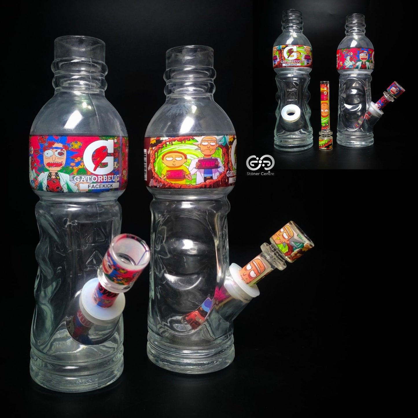 Glass Bong | MIX G GATORBEUG GLASS WATER BONG 9.5 INCH