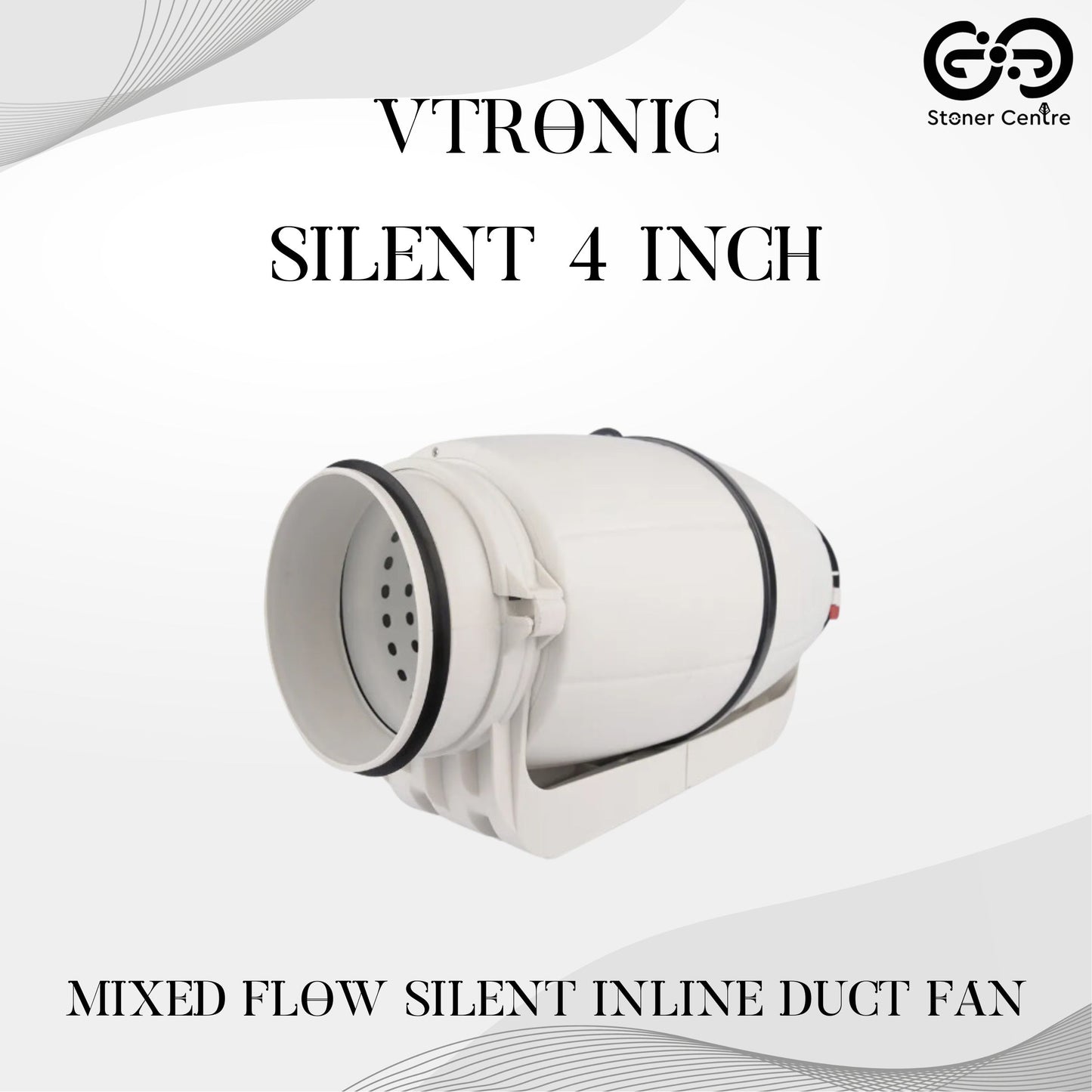 GROWING TOOLS | VTRONIC SILENT KC100S - 4 INCH : WHITE