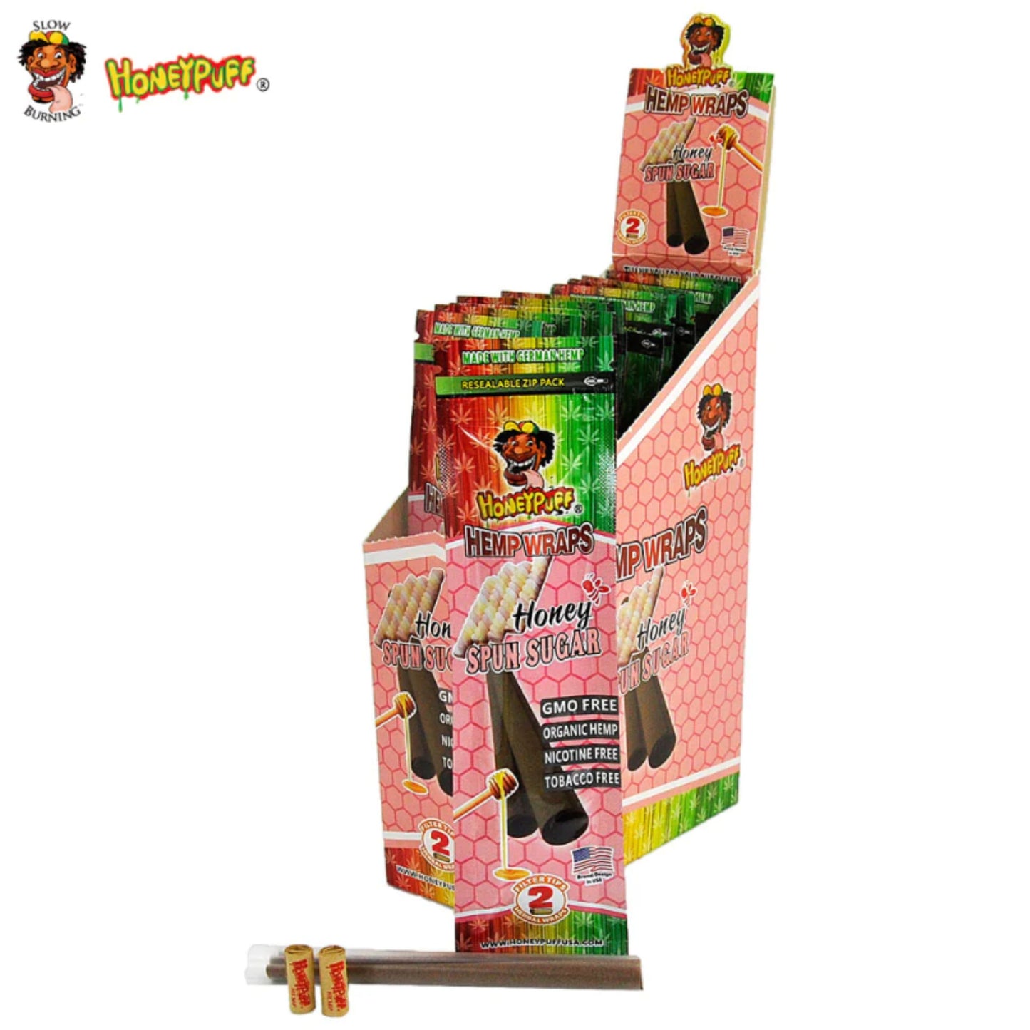 ROLLING PAPER | HONEYPUFF HEMP WRAPS 110 MM