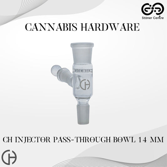 CANNABIS HARDWARE | CH INJECTOR PASS-THROUGH BOWL 14 MM