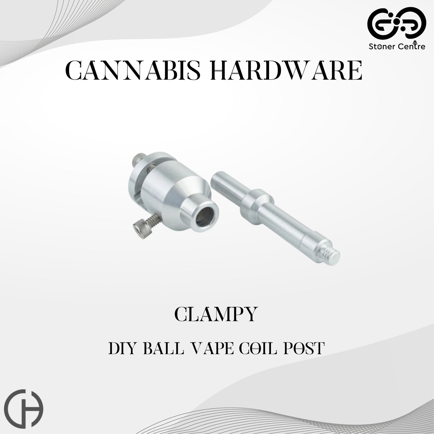 CANNABIS HARDWARE |  CLAMPY DIY BALL VAPE COIL POST