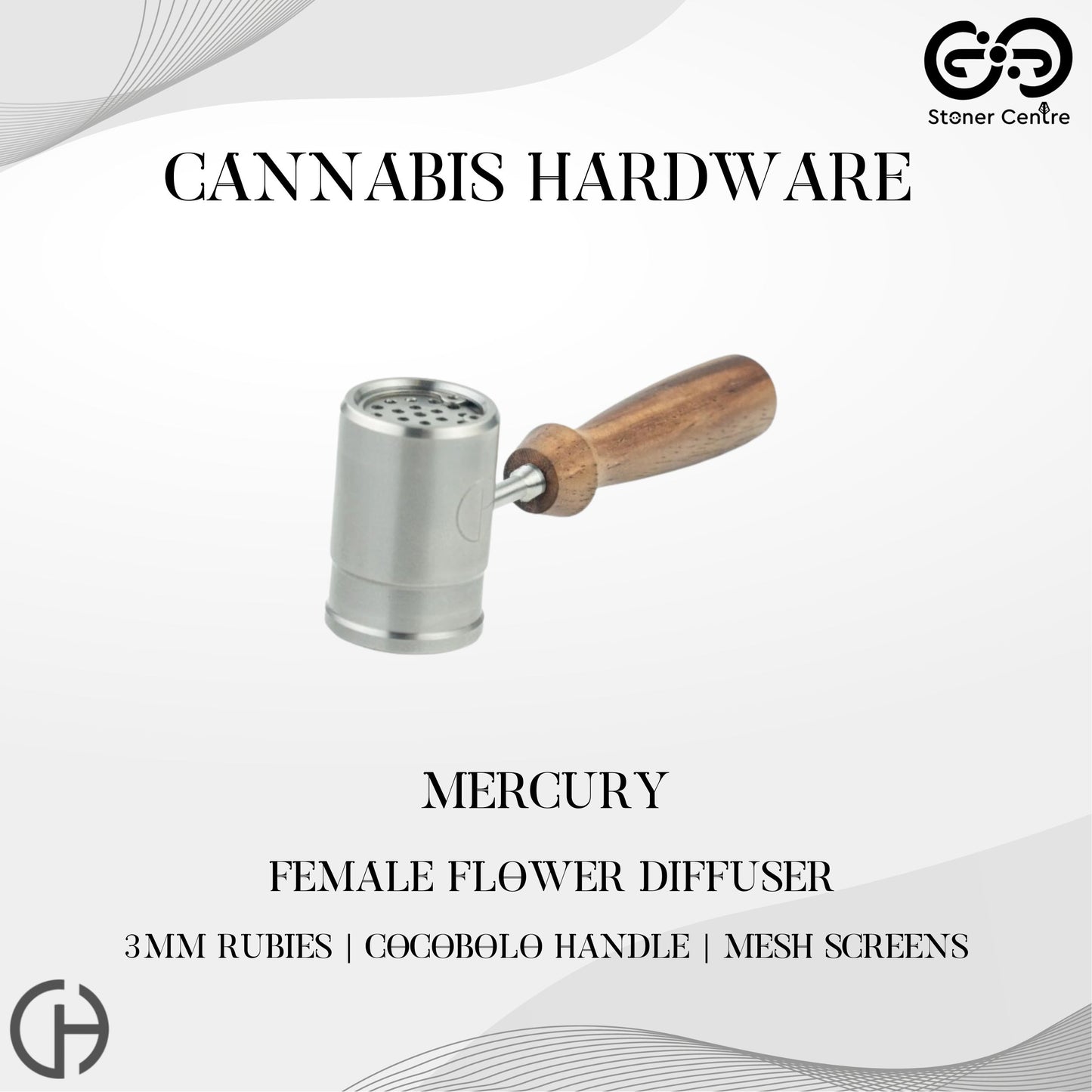 CANNABIS HARDWARE |  MERCURY  FEMALE FLOWER DIFFUSER