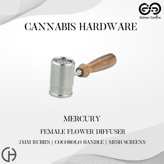 CANNABIS HARDWARE |  MERCURY  FEMALE FLOWER DIFFUSER