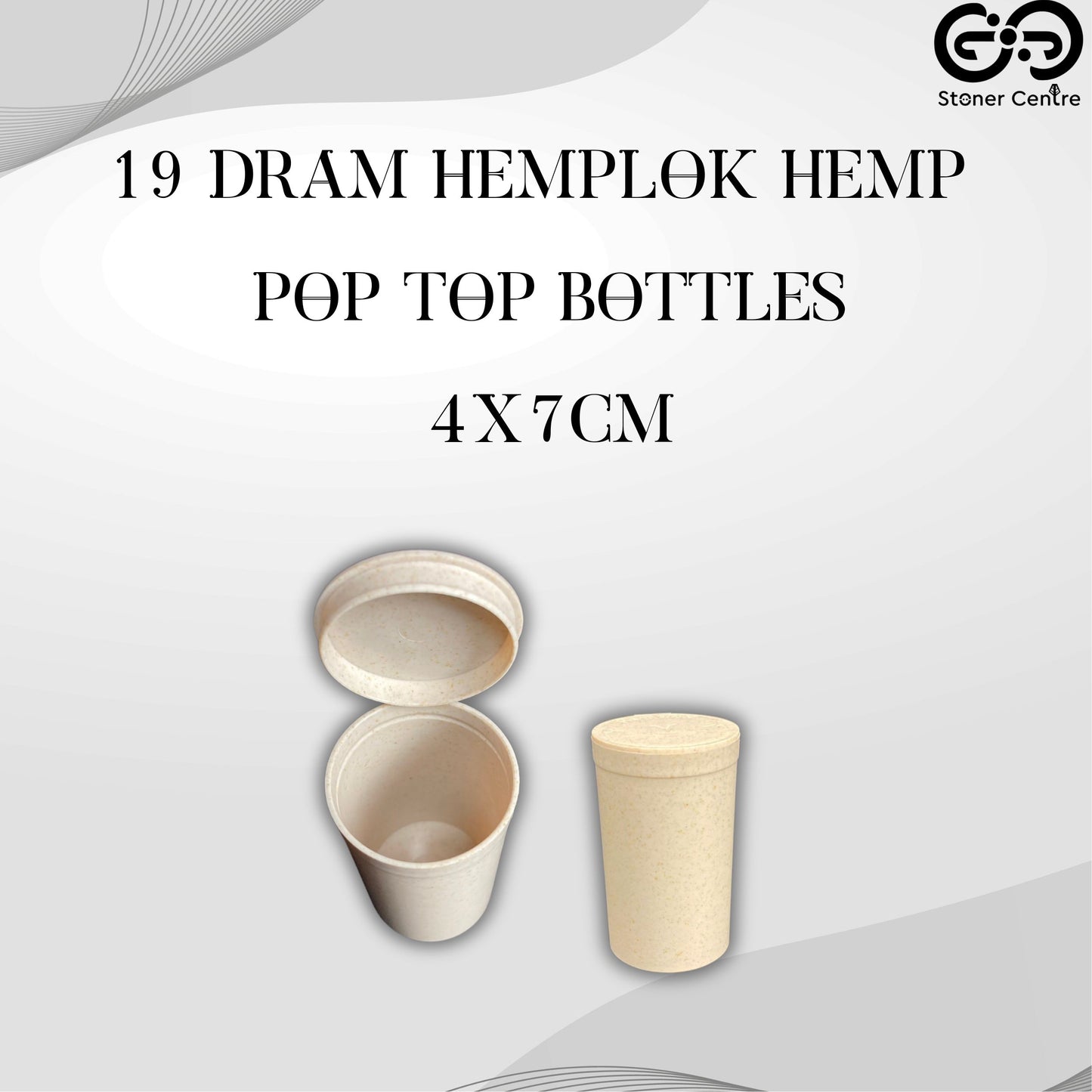 Hemp lok Biodegradable carry-on container Ready-to-go Hemplok Snack size | กระปุกเก็บสมุนไพร สูญญากาศ