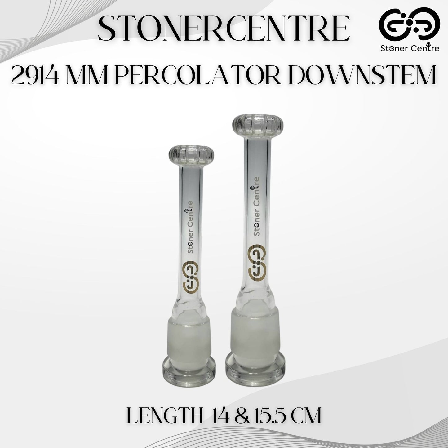 GLASS TUBE | STONERCENTRE 2914MM PERCOLATOR DOWNSTEM