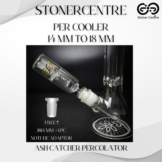 STONERCENTRE | PRE COOLER 14 MM TO 18 MM ASH CATCHER PERCOLATOR