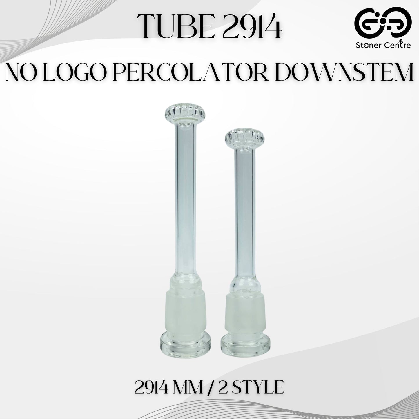 GLASS TUBE | TUBE 2914MM NO LOGO PERCOLATOR DOWNSTEM
