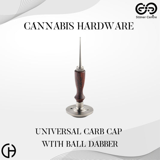 Cannabis Hardware | Universal Carb Cap With Ball Dabber