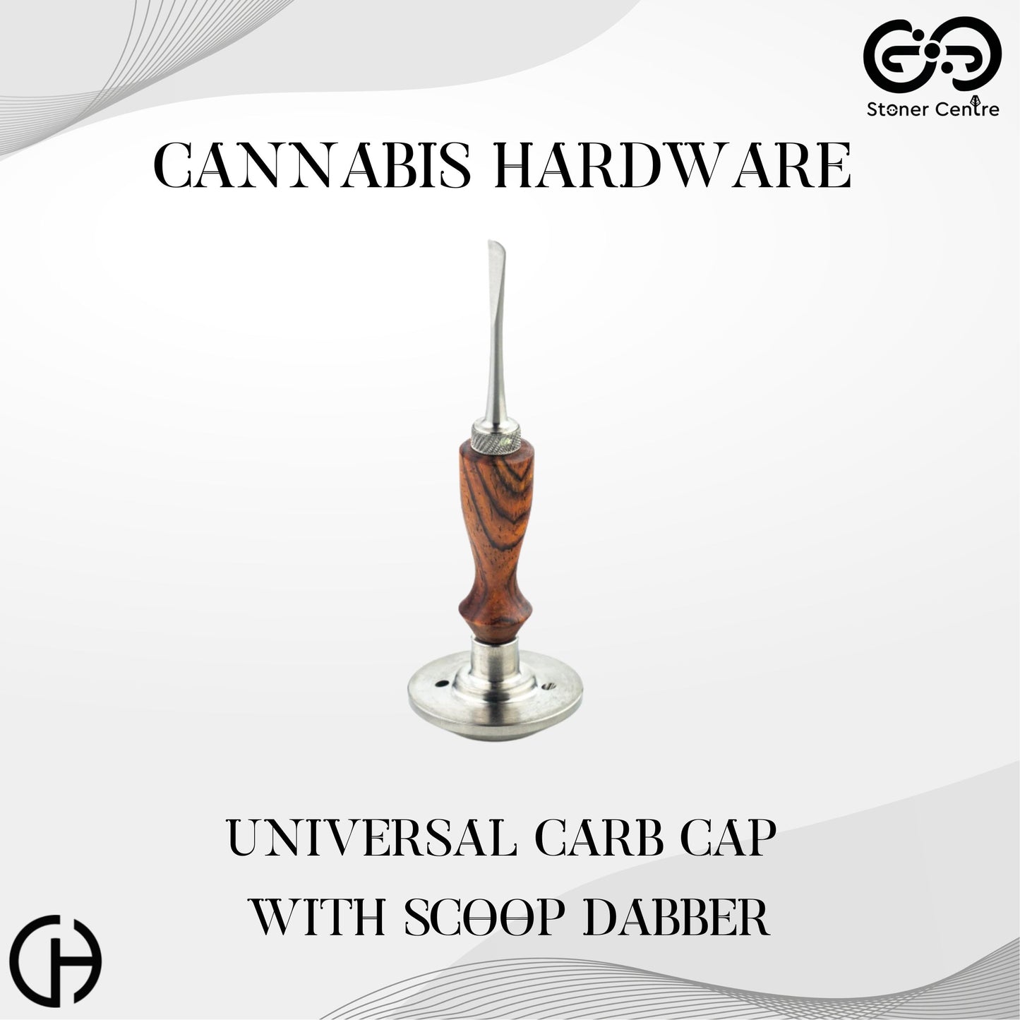 Cannabis Hardware | Universal Carb Cap With Scoop Dabber