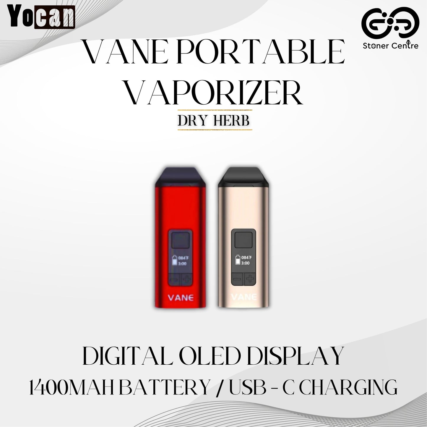 YOCAN | VANE PORTABLE VAPORIZER / DRY HERB