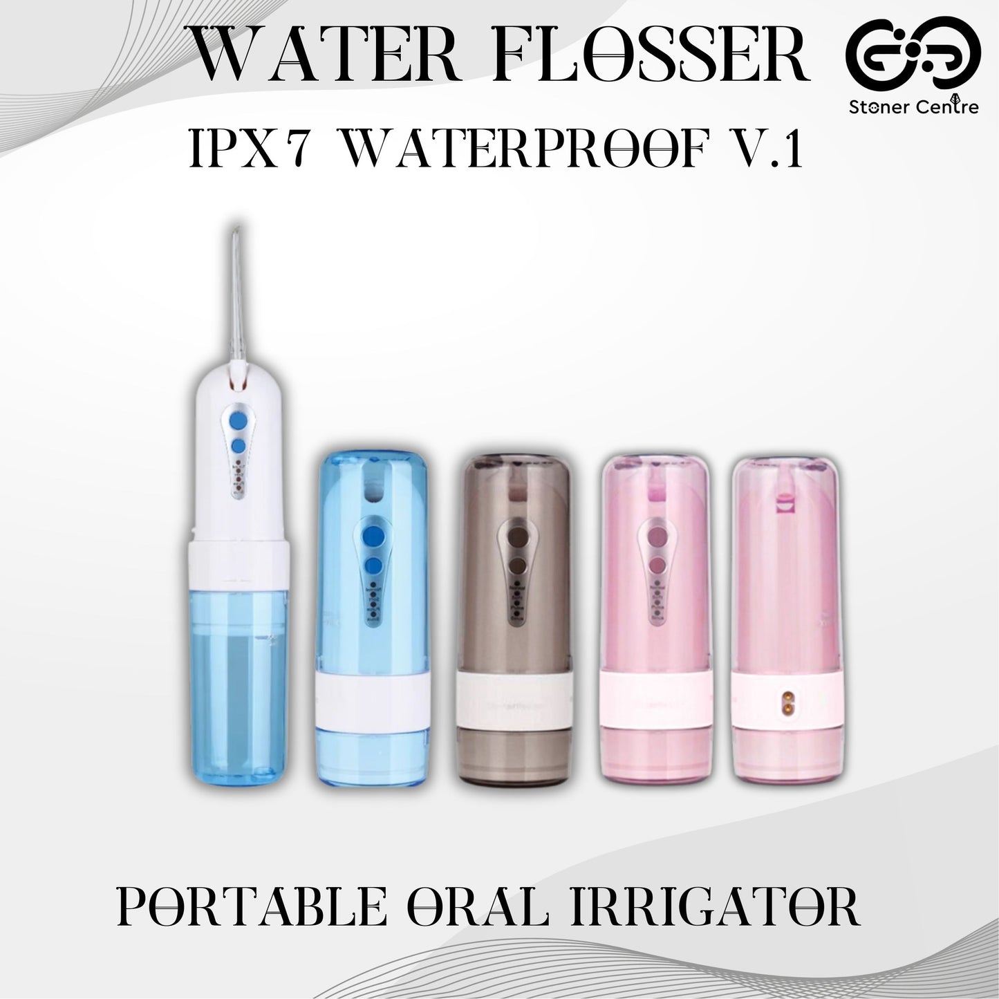 WATER FLOSSER | IPX7 WATERPROOF V.1 PORTABLE ORAL IRRIGATOR