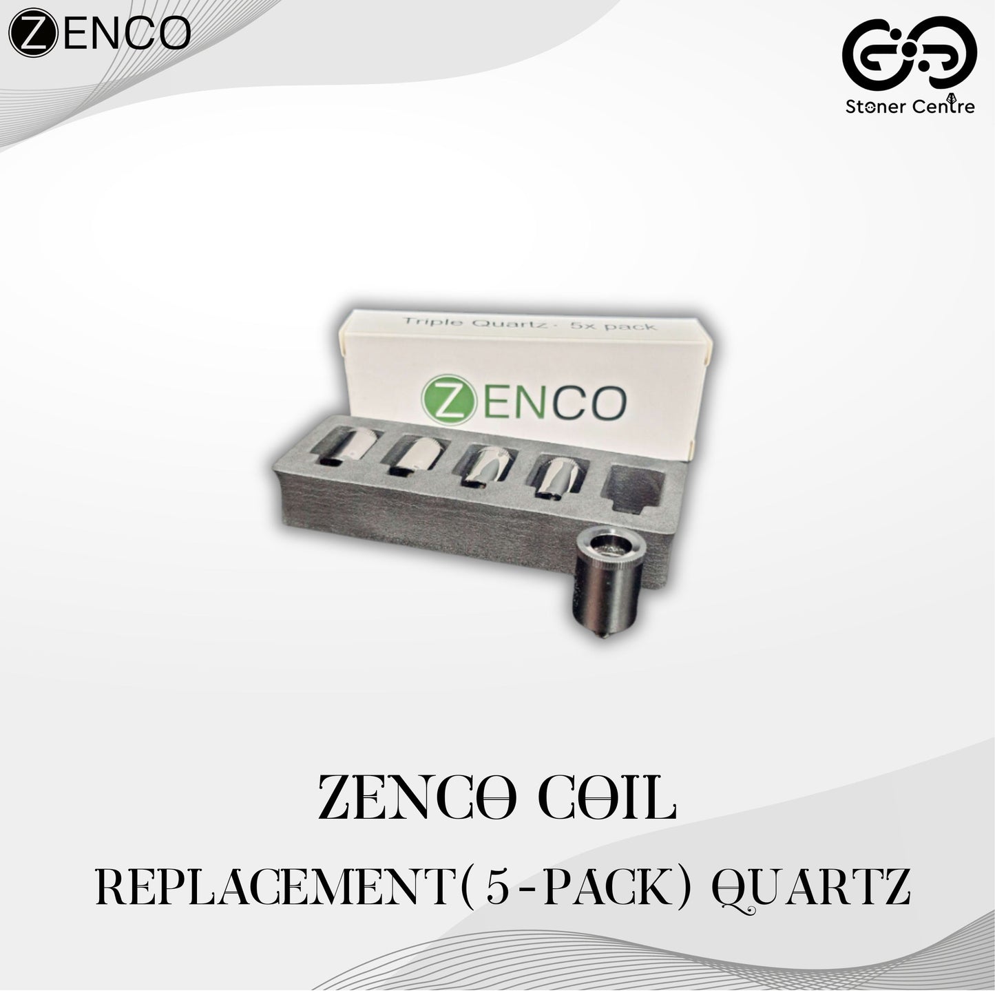 THE ZENCO | COIL REPLACEMENT (5-PACK) QUARTZ