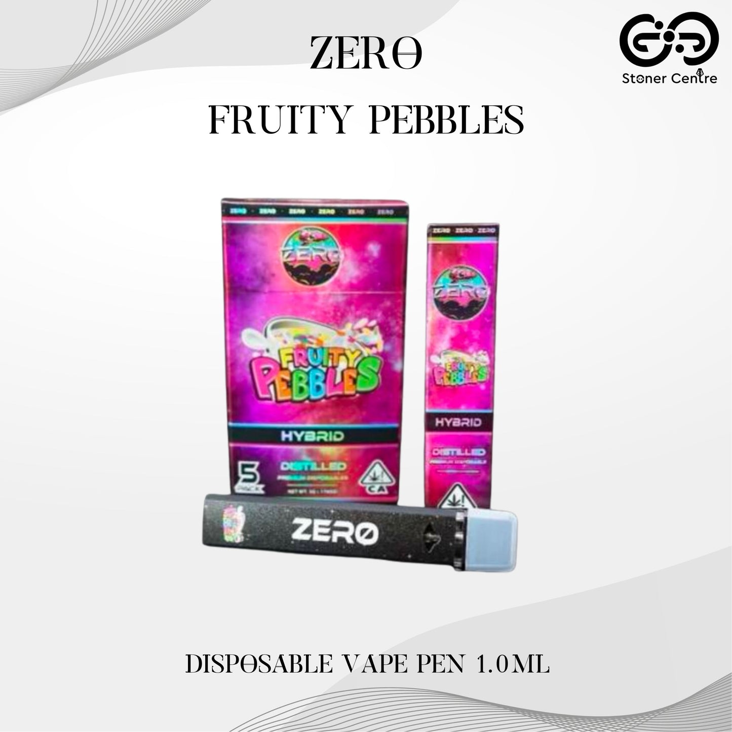 Zero Empty Cartridge | Fruity Pebbles Disposable Vape Pen 1.0ml